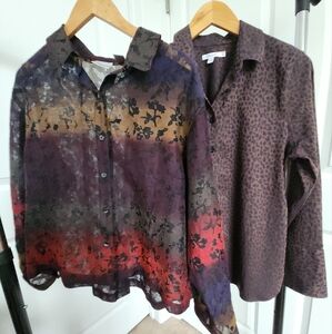 Bundle Of Two Vintage Chico's Tops